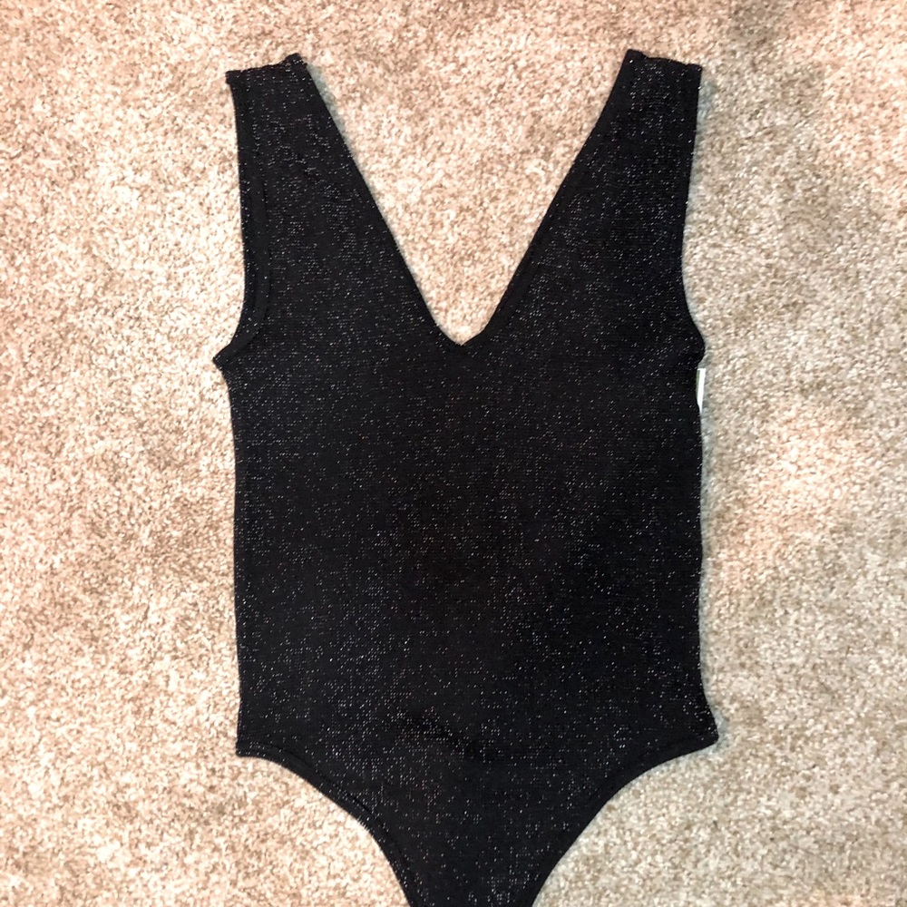 Sparkly mesh bodysuit